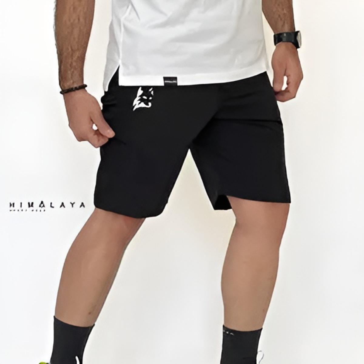 شلوارک دو جیب پاکتی‏ مردانه ‏مشکی - CM54 Trekking Shorts
